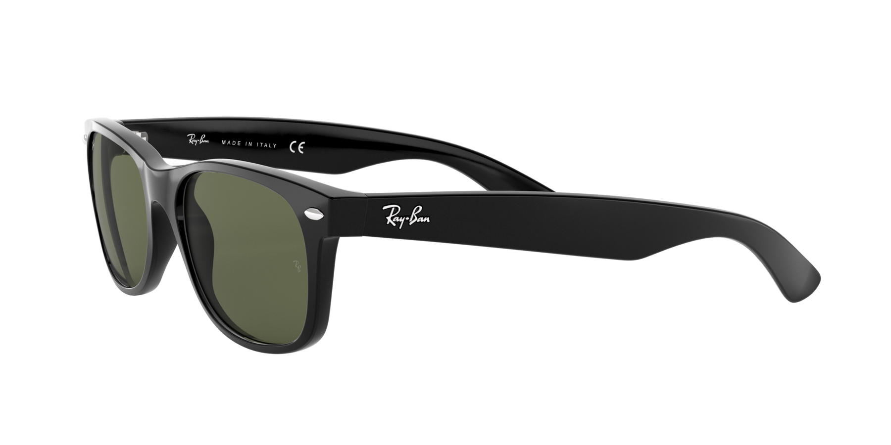 Ray-Ban New Wayfarer Classic - Svart / Grön G-15