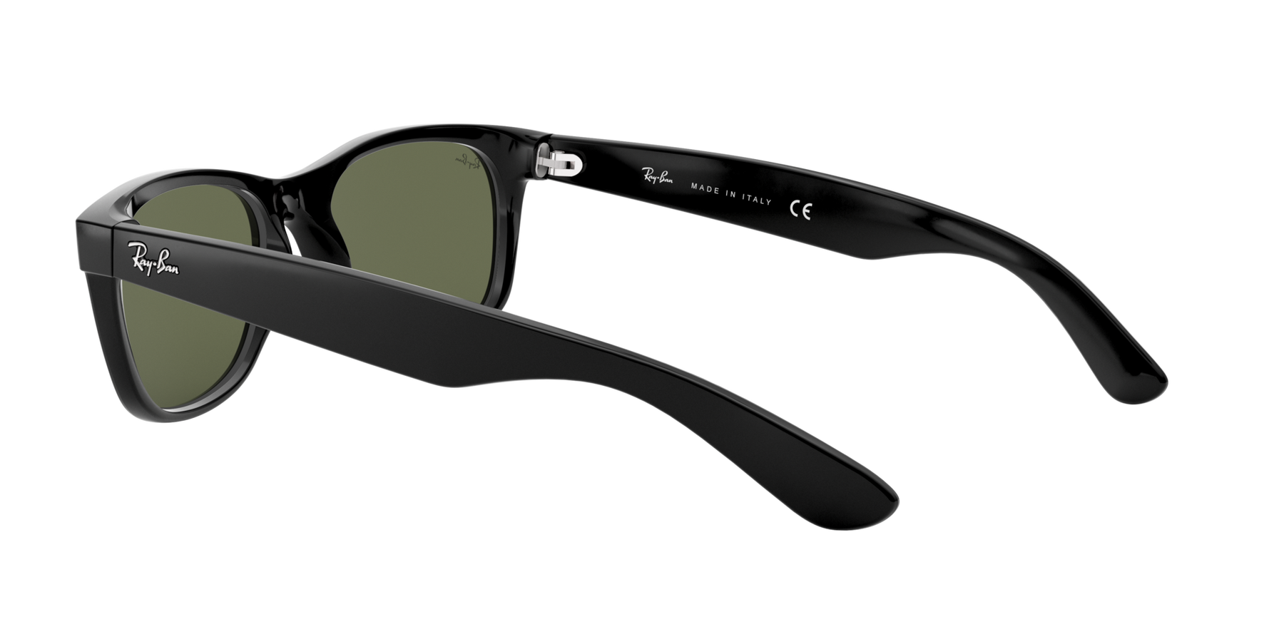 Ray-Ban New Wayfarer Classic - Svart / Grön G-15