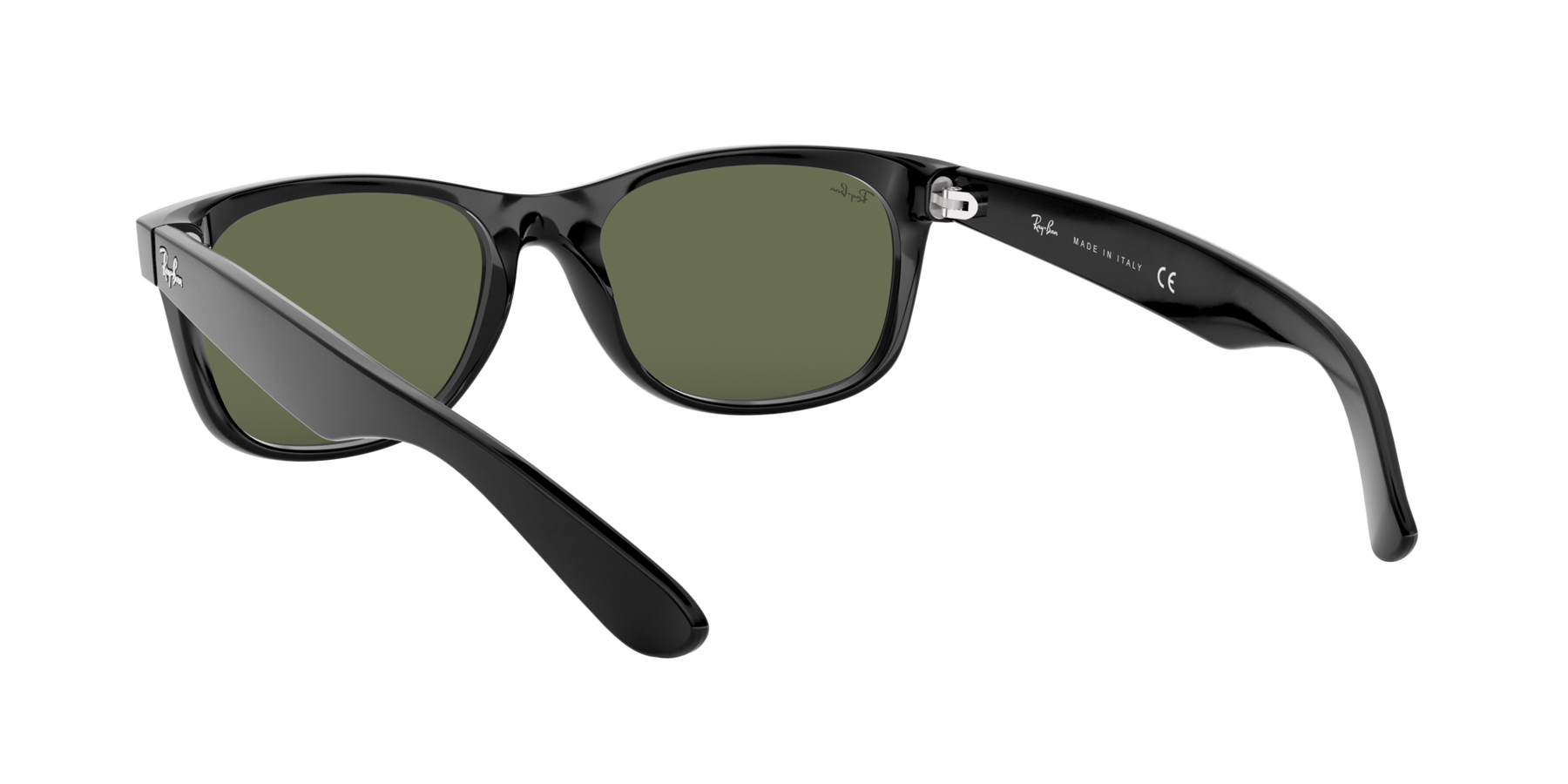 Ray-Ban New Wayfarer Classic - Svart / Grön G-15