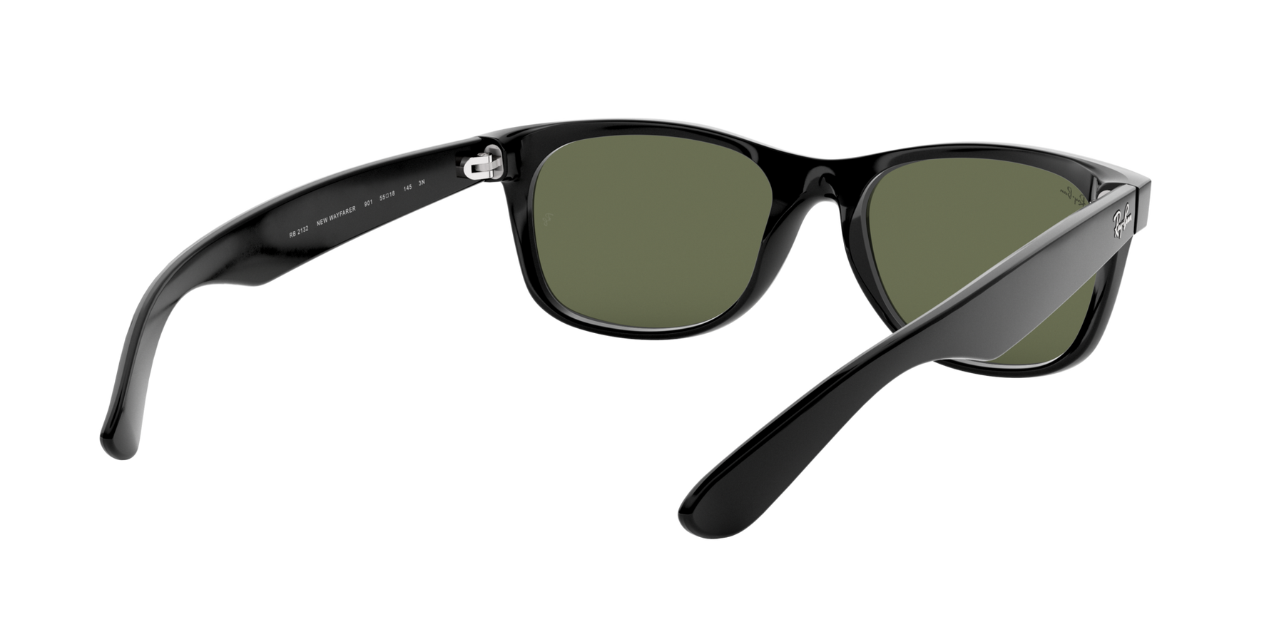 Ray-Ban New Wayfarer Classic - Svart / Grön G-15