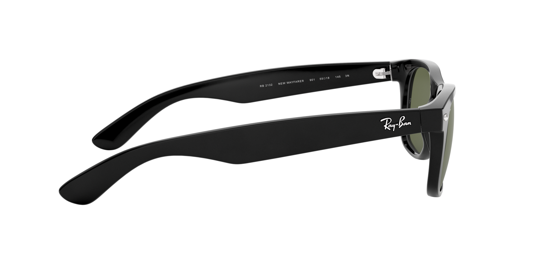 Ray-Ban New Wayfarer Classic - Svart / Grön G-15