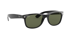 New Wayfarer Classic - Black - Green G-15