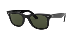 Wayfarer - Black - Green Polarized