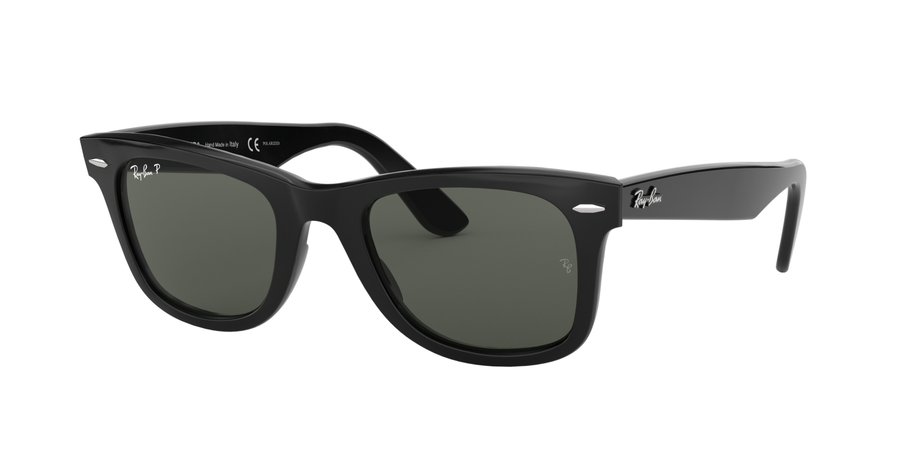 Ray-Ban Wayfarer Solglasögon Svart/Grön