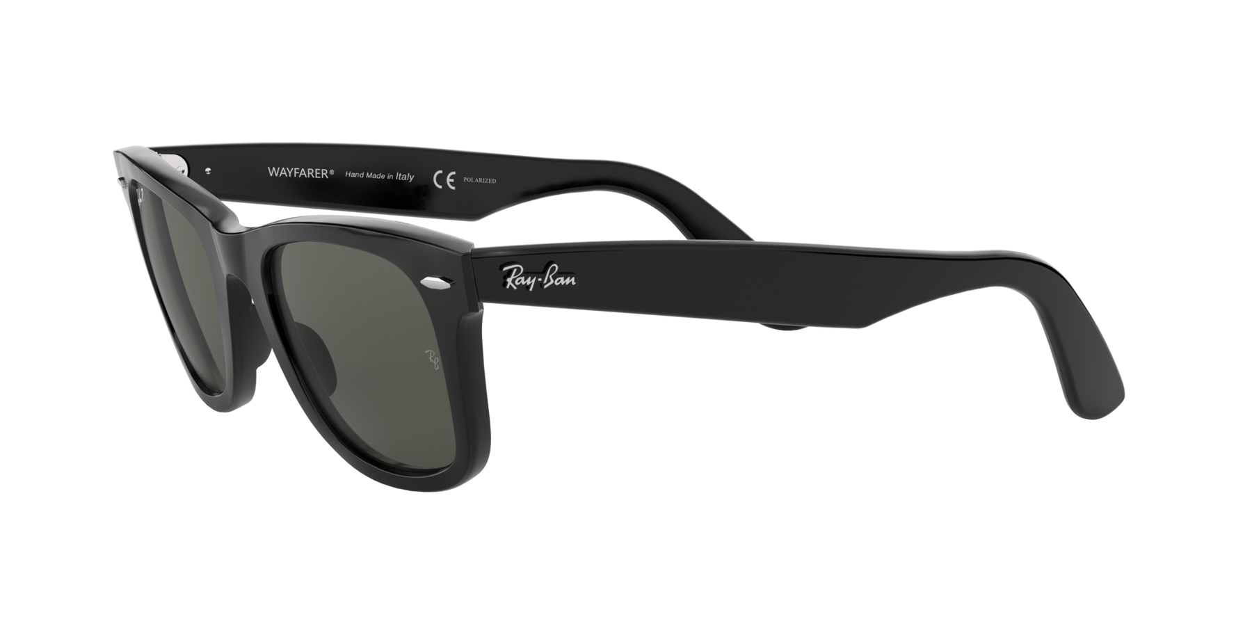 Ray-Ban Wayfarer Solglasögon Svart/Grön