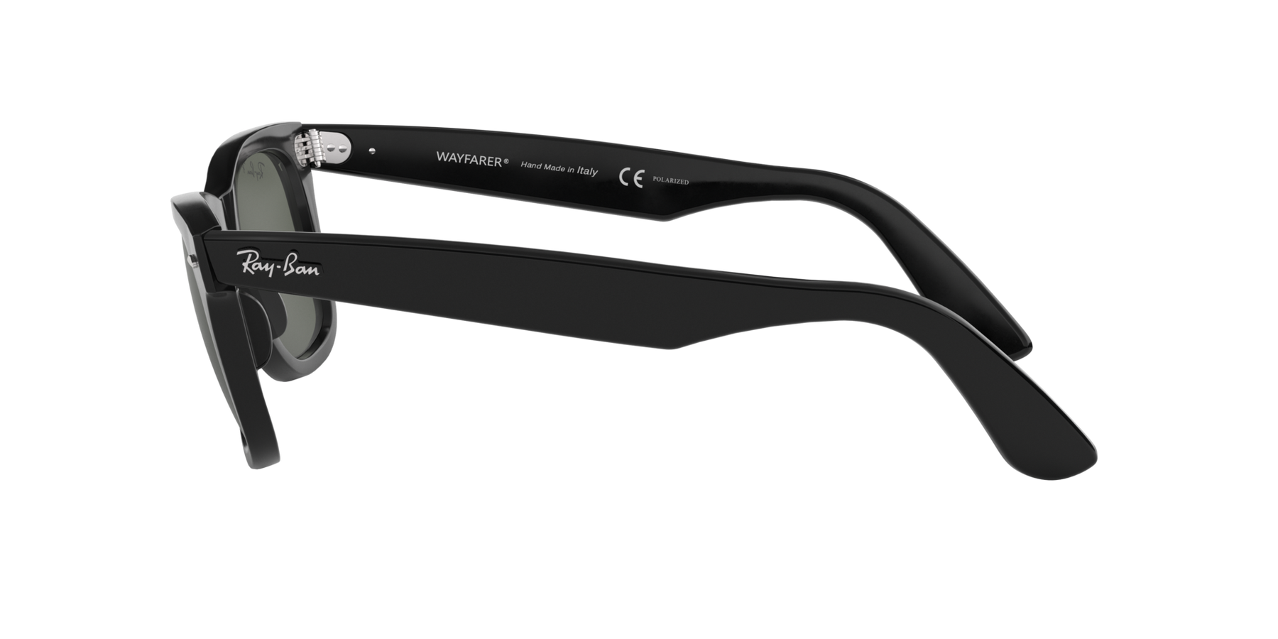 Ray-Ban Wayfarer Solglasögon Svart/Grön