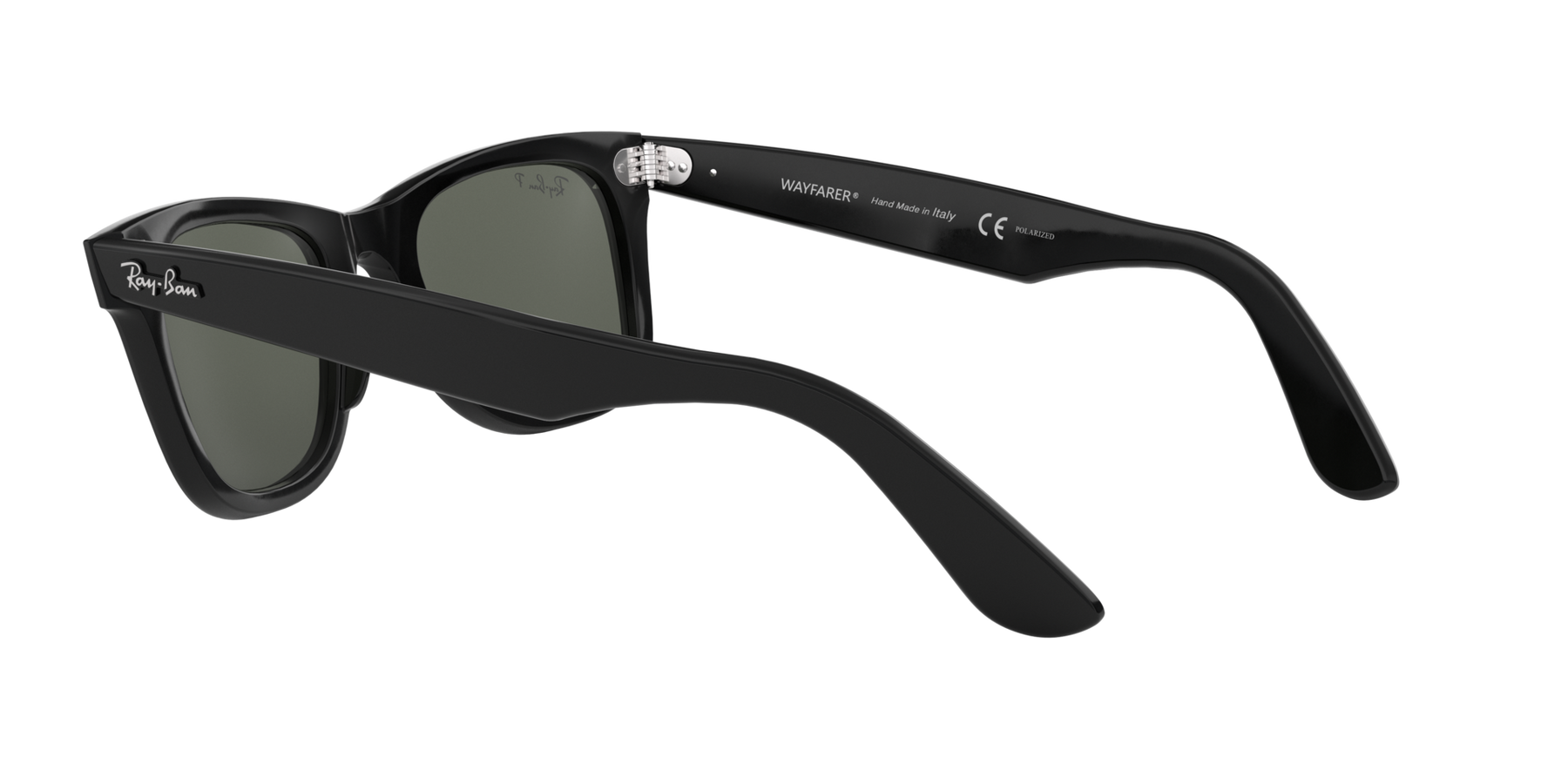 Ray-Ban Wayfarer Solglasögon Svart/Grön