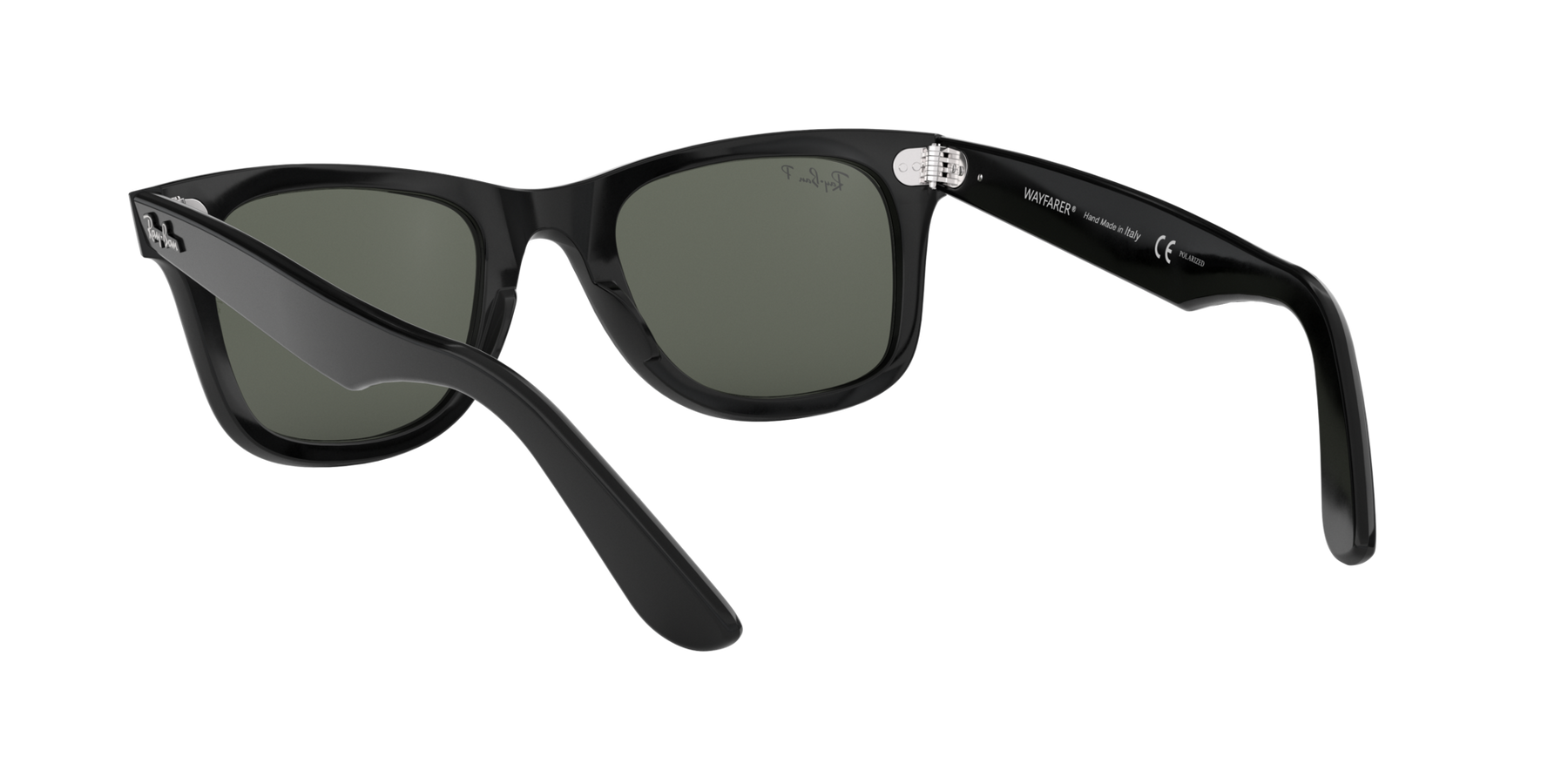 Ray-Ban Wayfarer Solglasögon Svart/Grön