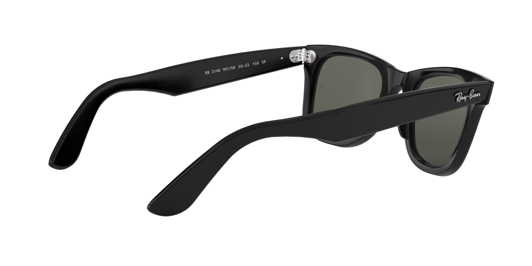 Ray-Ban Wayfarer Solglasögon Svart/Grön