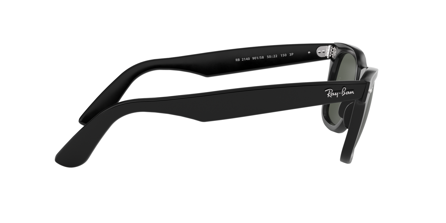Ray-Ban Wayfarer Solglasögon Svart/Grön