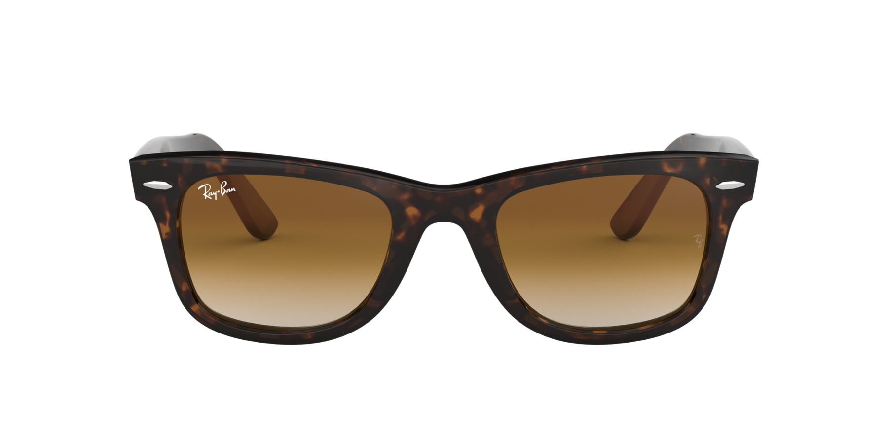 Wayfarer - Tortoise - Clear Gradient Brown