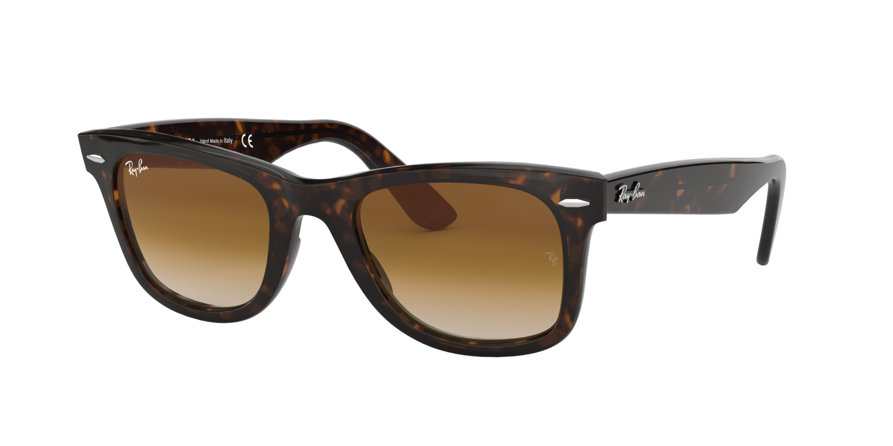 Wayfarer - Tortoise - Clear Gradient Brown