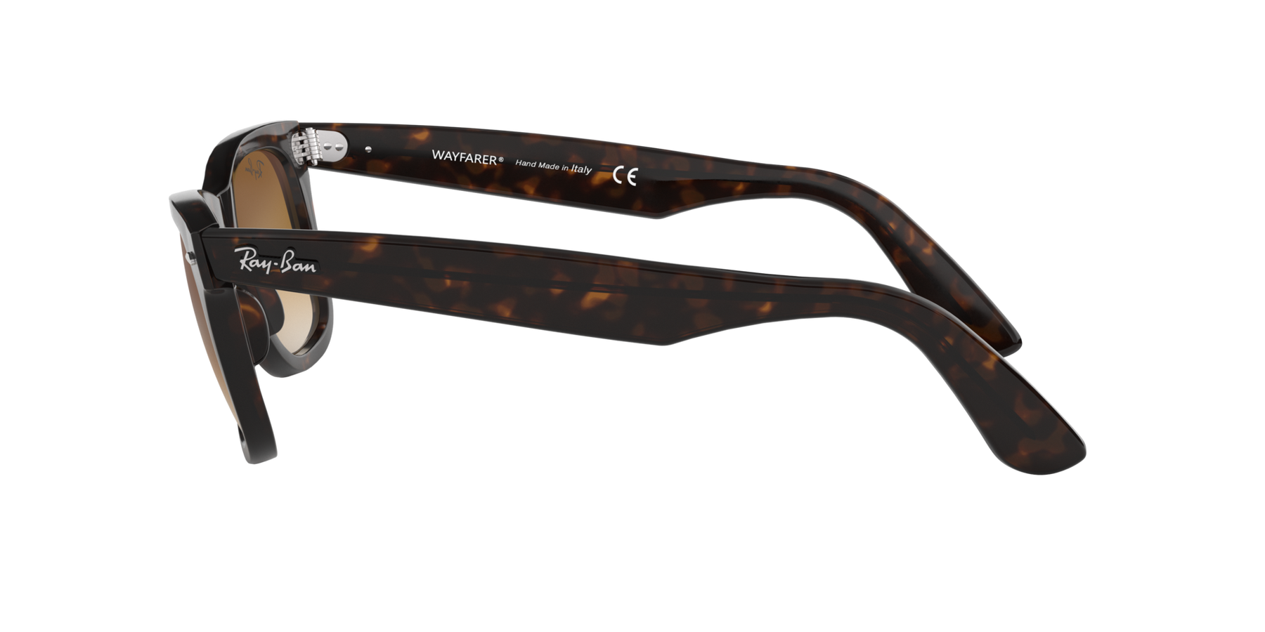 Wayfarer - Tortoise - Clear Gradient Brown