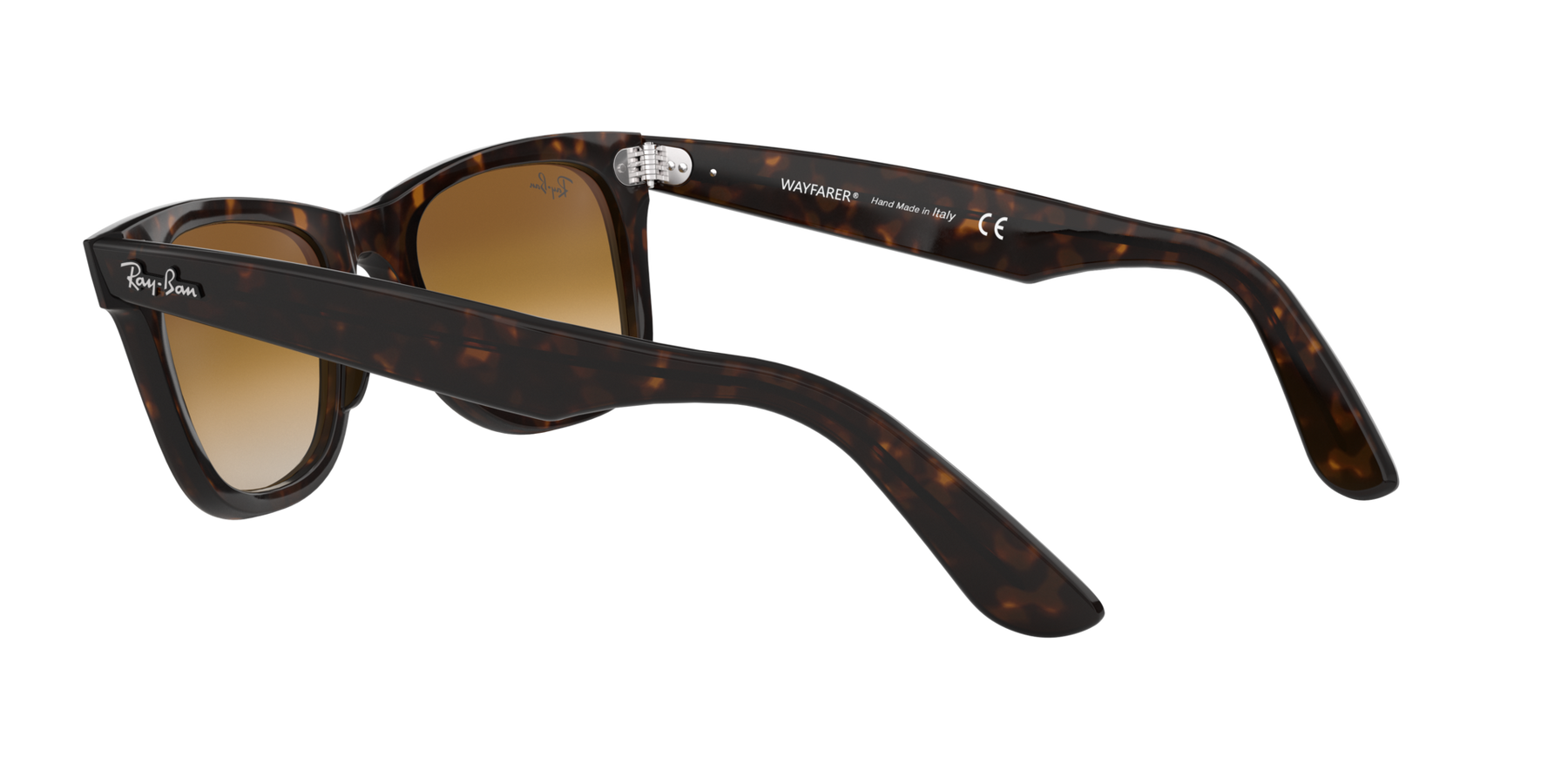 Wayfarer - Tortoise - Clear Gradient Brown