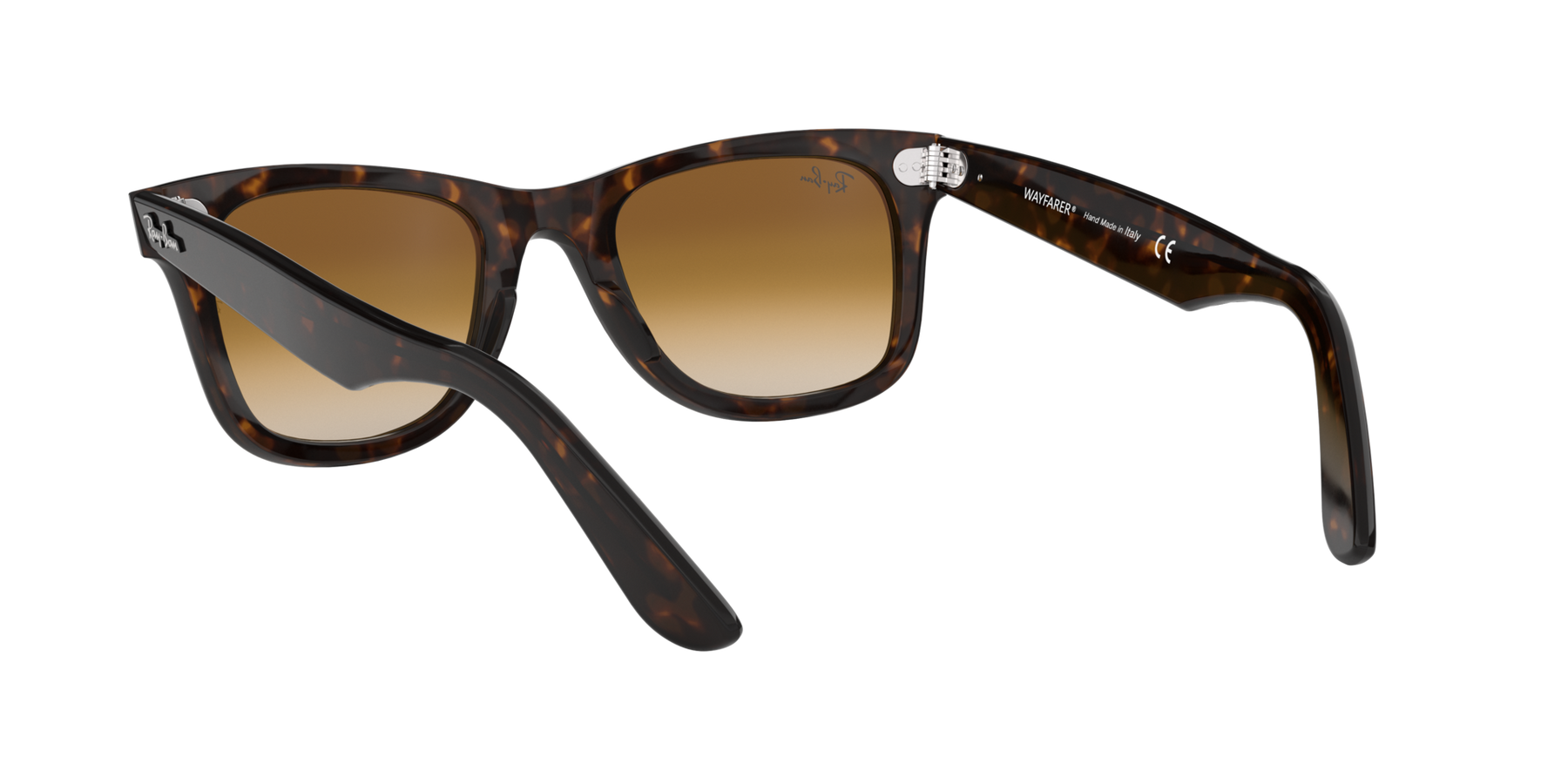 Wayfarer - Tortoise - Clear Gradient Brown