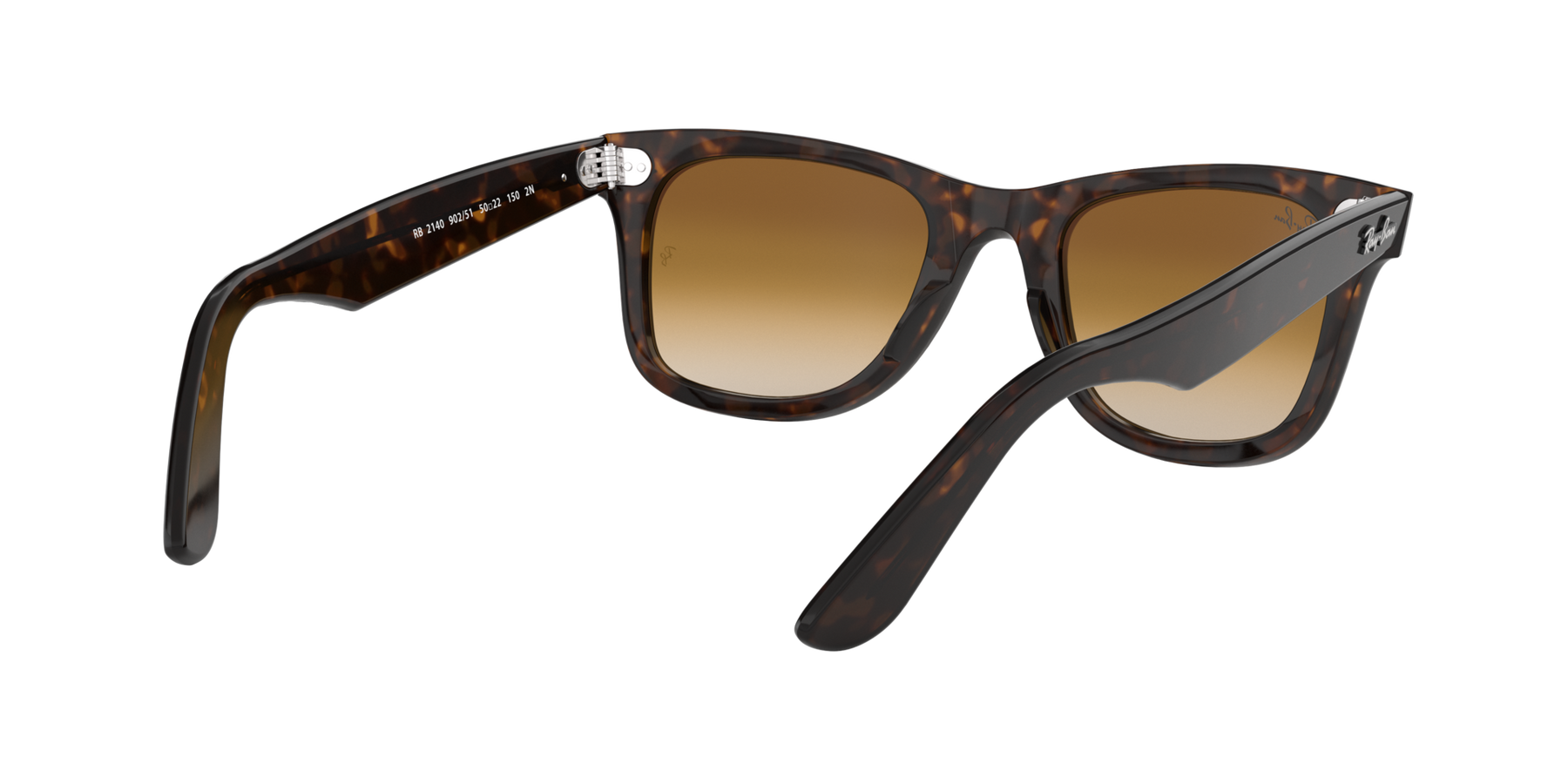 Wayfarer - Tortoise - Clear Gradient Brown