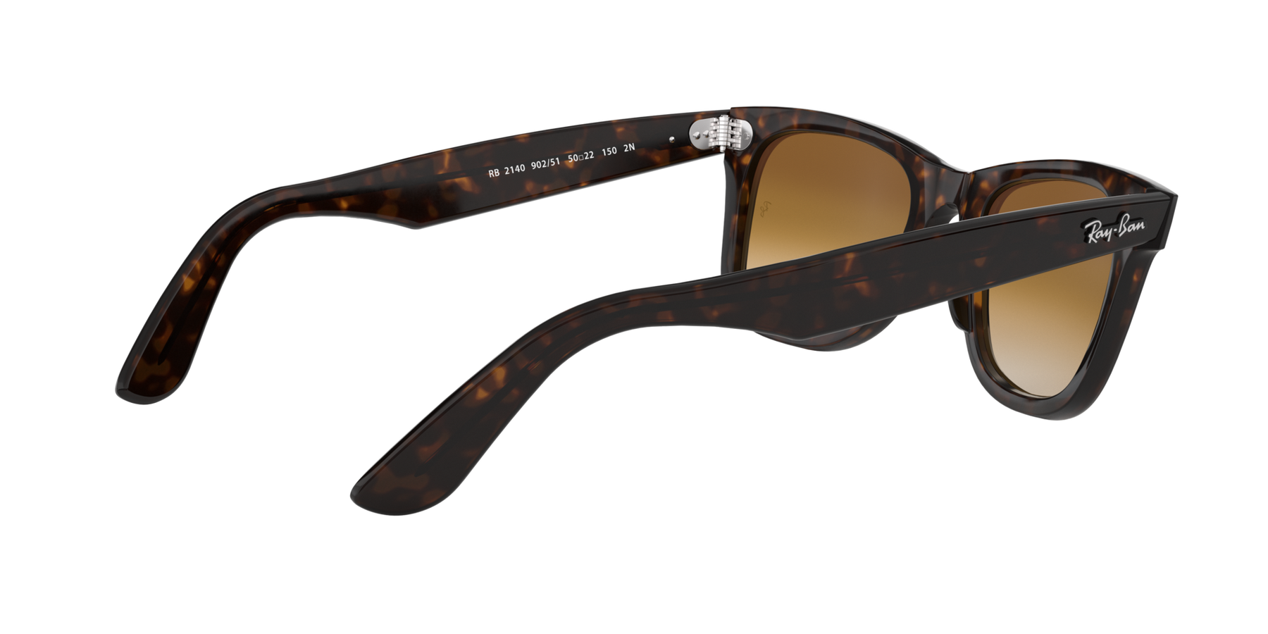 Wayfarer - Tortoise - Clear Gradient Brown