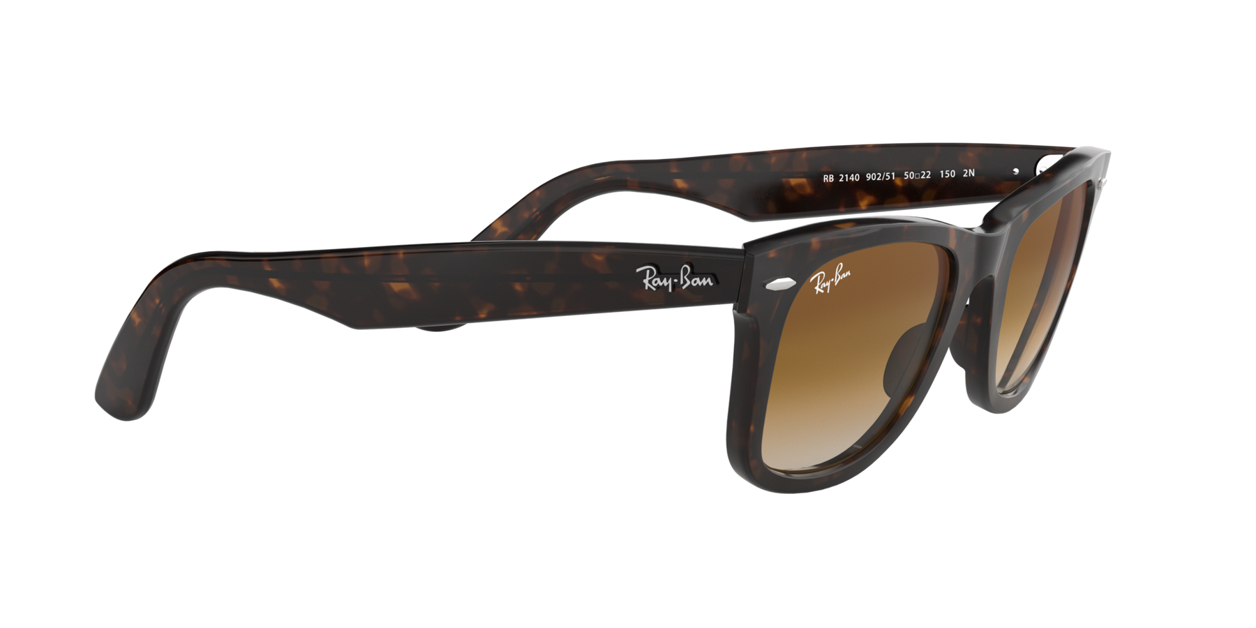 Wayfarer - Tortoise - Clear Gradient Brown