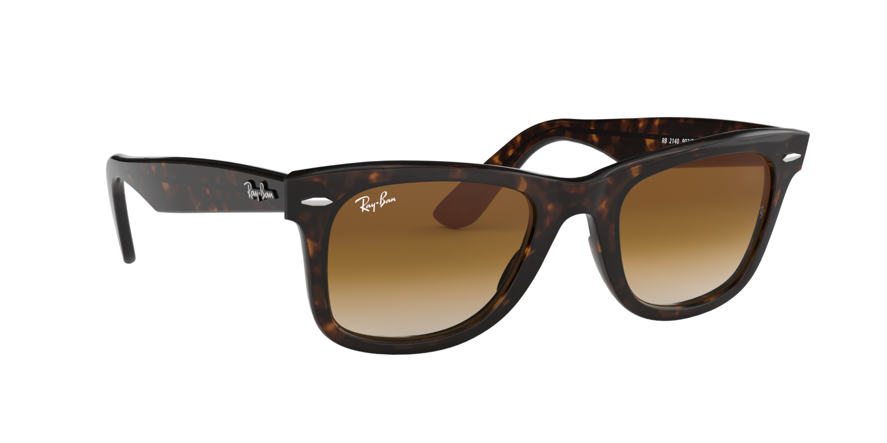 Wayfarer - Tortoise - Clear Gradient Brown