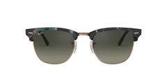 Clubmaster - Spotted Grey/Green - Light Grey Gradient Dark Grey