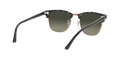 Clubmaster - Spotted Grey/Green - Light Grey Gradient Dark Grey