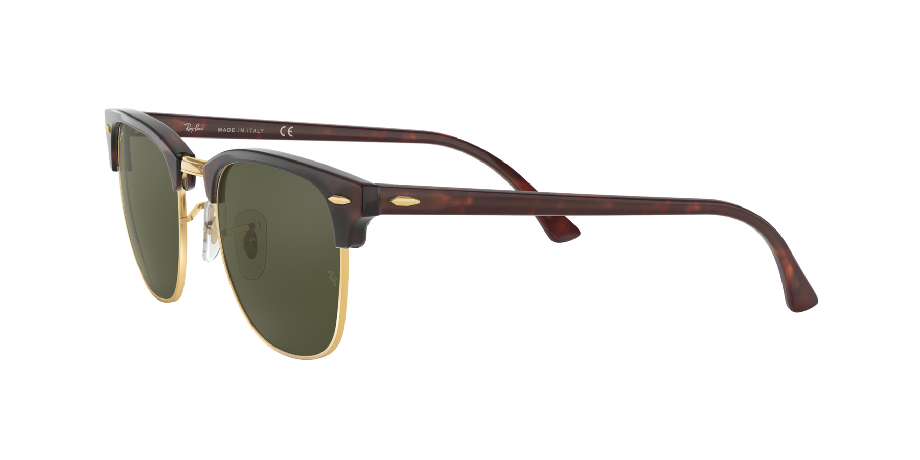 Clubmaster - Tortoise - G-15 Green