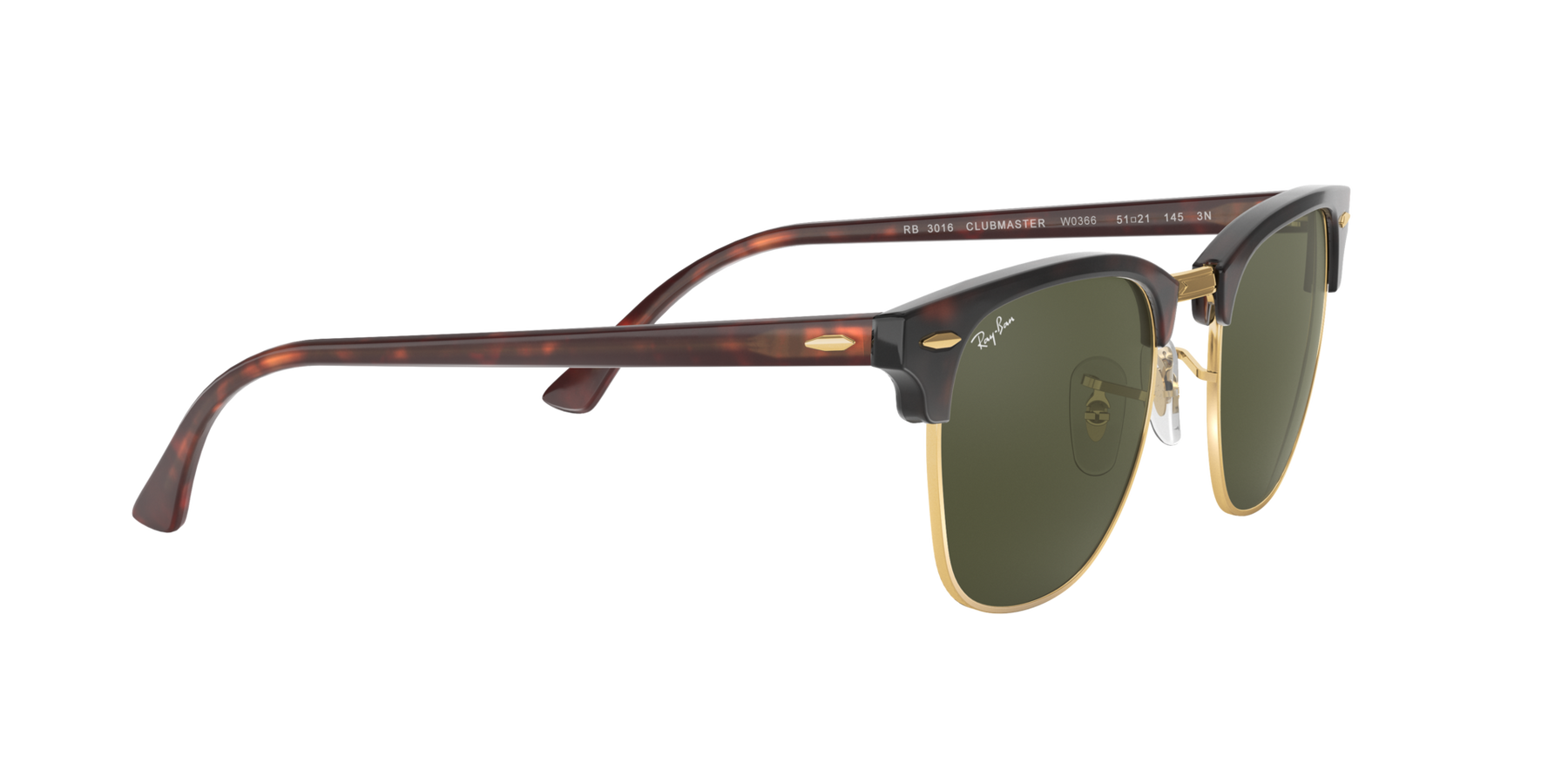 Clubmaster - Tortoise - G-15 Green