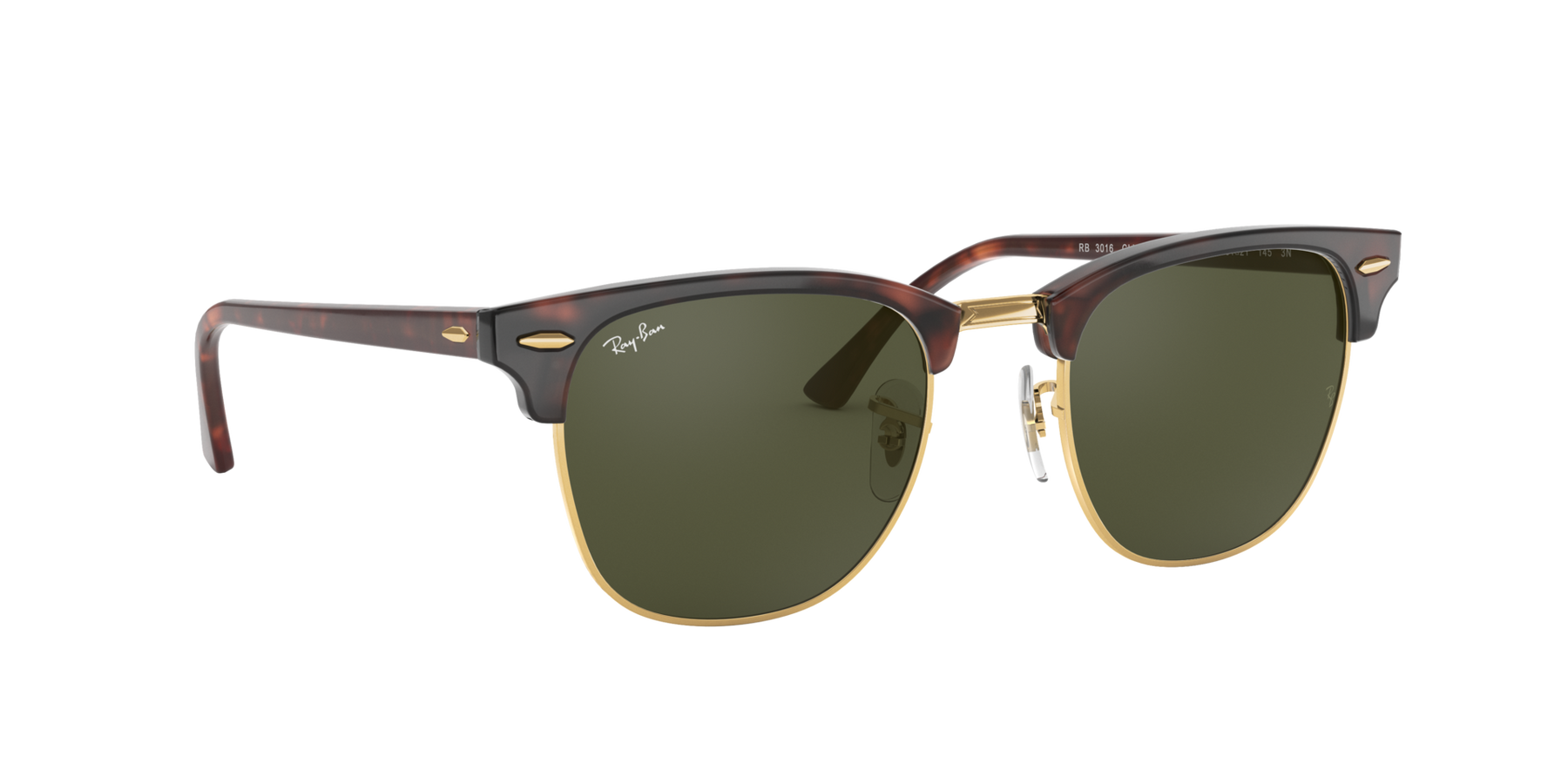 Clubmaster - Tortoise - G-15 Green