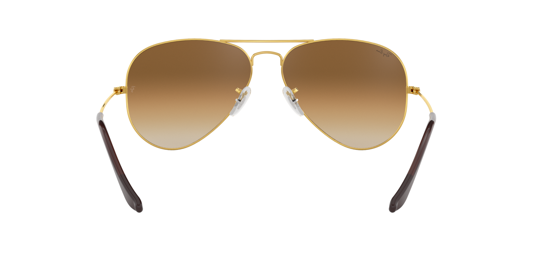 Aviator Large Metal - Arista - Clear Gradient Brown
