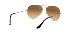 Aviator Large Metal - Arista - Clear Gradient Brown