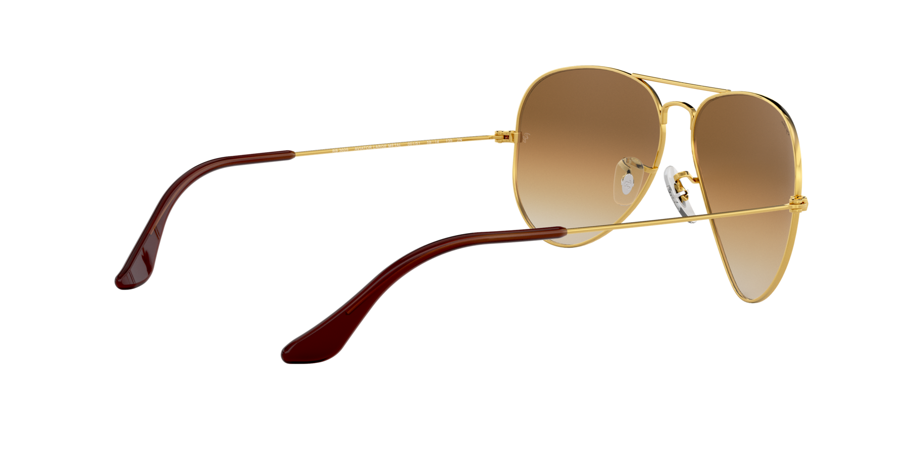 Aviator Large Metal - Arista - Clear Gradient Brown
