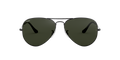 Aviator Large Metal Solglasögon - Gunmetal