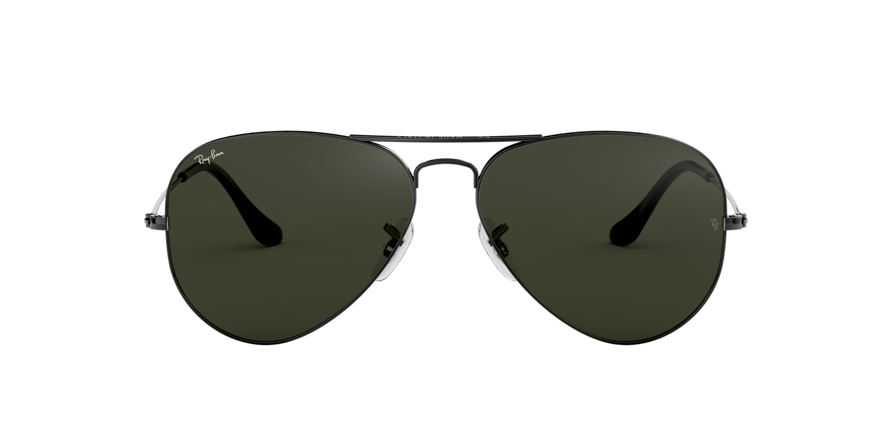 Aviator Large Metal Solglasögon - Gunmetal