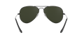 Aviator Large Metal Solglasögon - Gunmetal