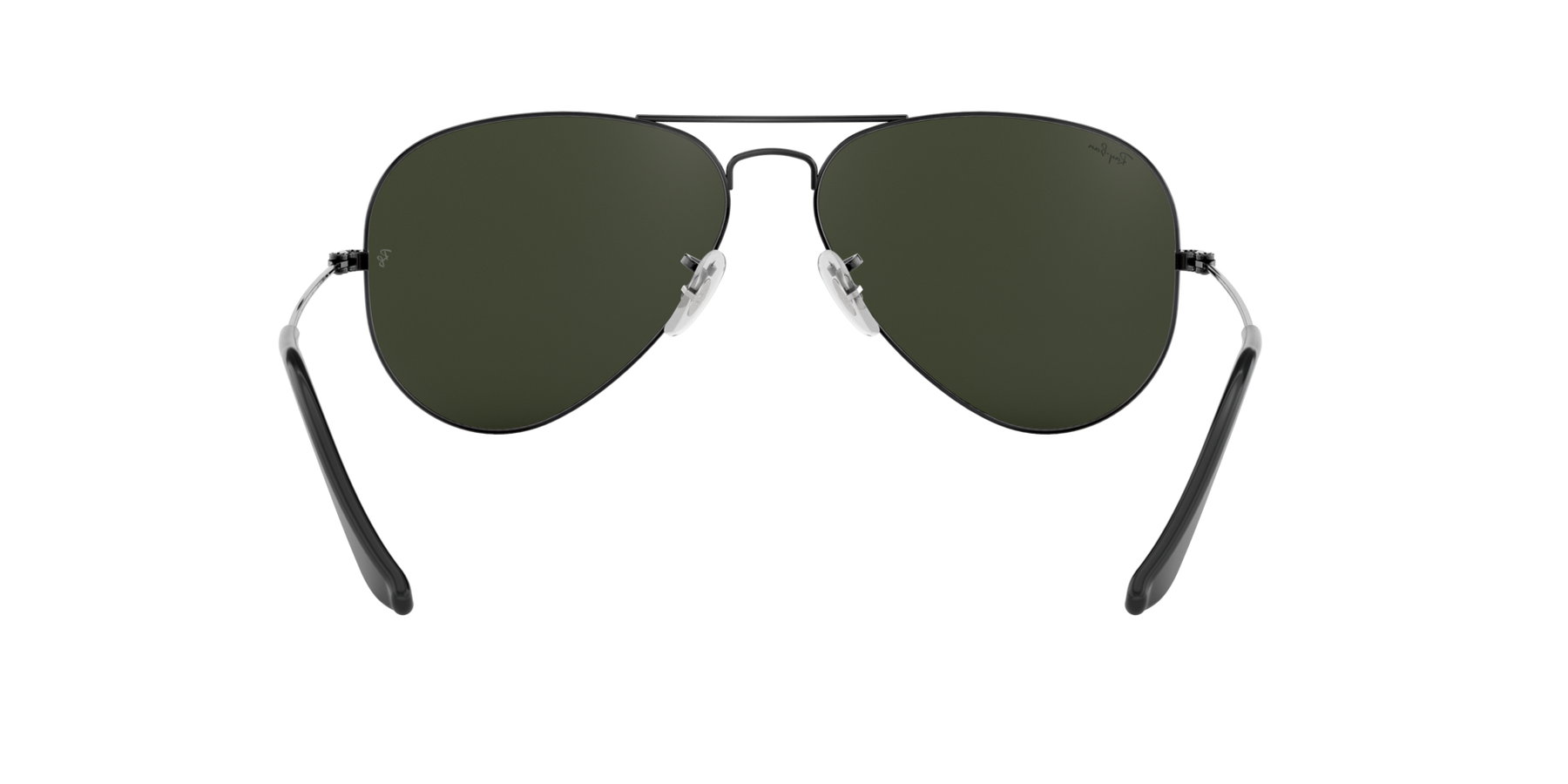 Aviator Large Metal Solglasögon - Gunmetal