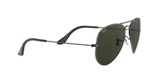 Aviator Large Metal - Gunmetal - G-15 Green