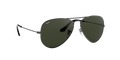 Aviator Large Metal Solglasögon - Gunmetal