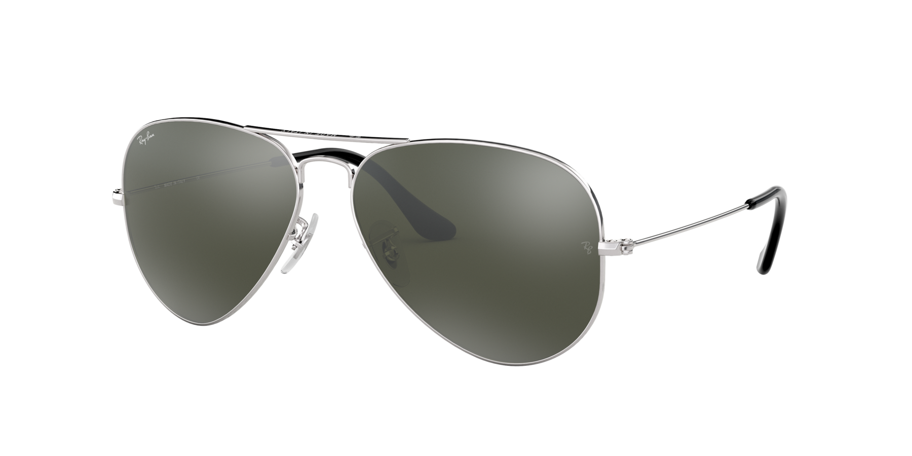 Ray-Ban Aviator Large Metal Solglasögon - Silver