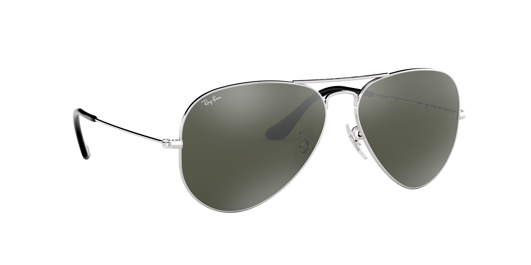 Ray-Ban Aviator Large Metal Solglasögon - Silver