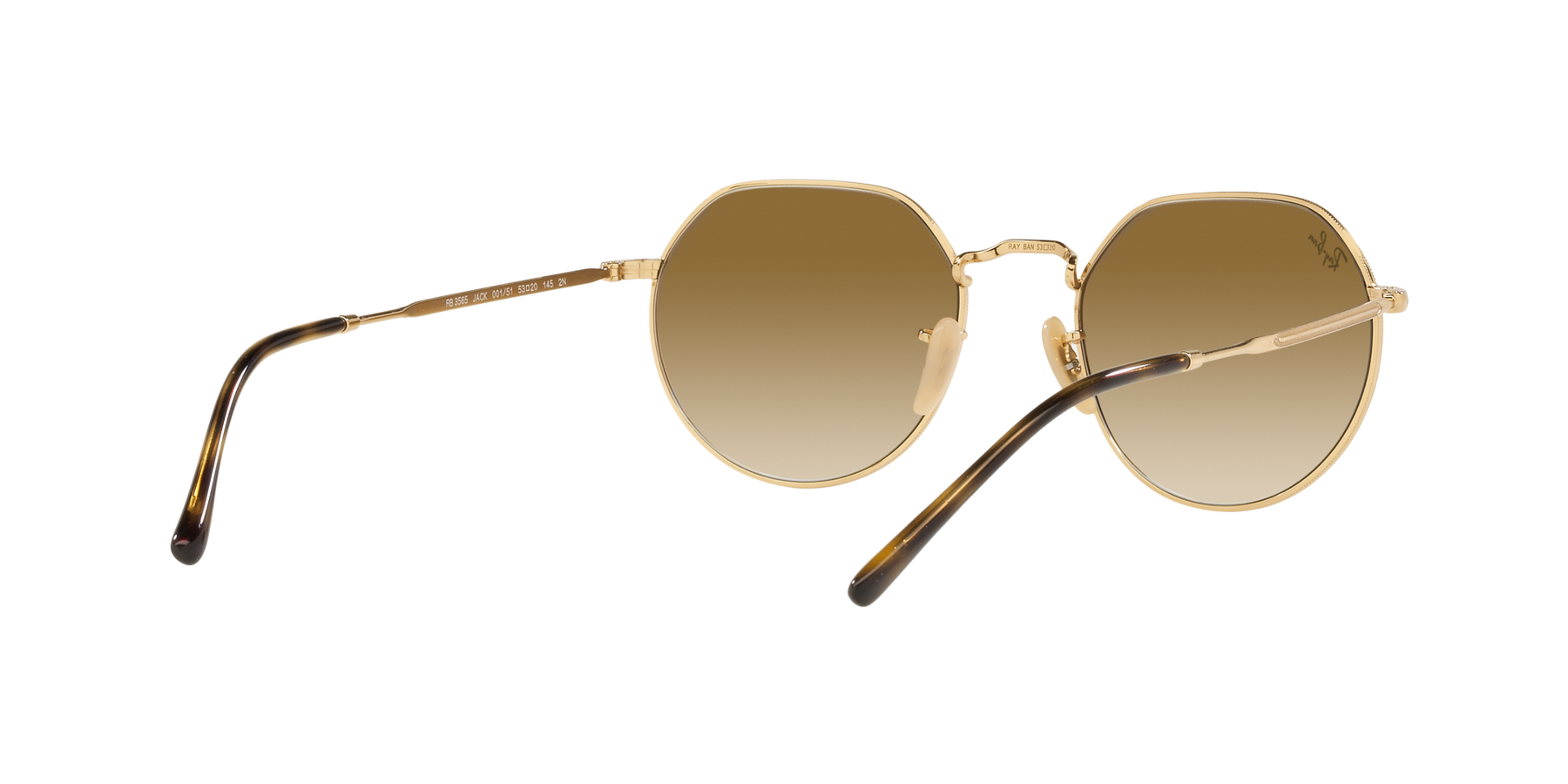 Ray-Ban Jack - Arista - Clear Gradient Brown