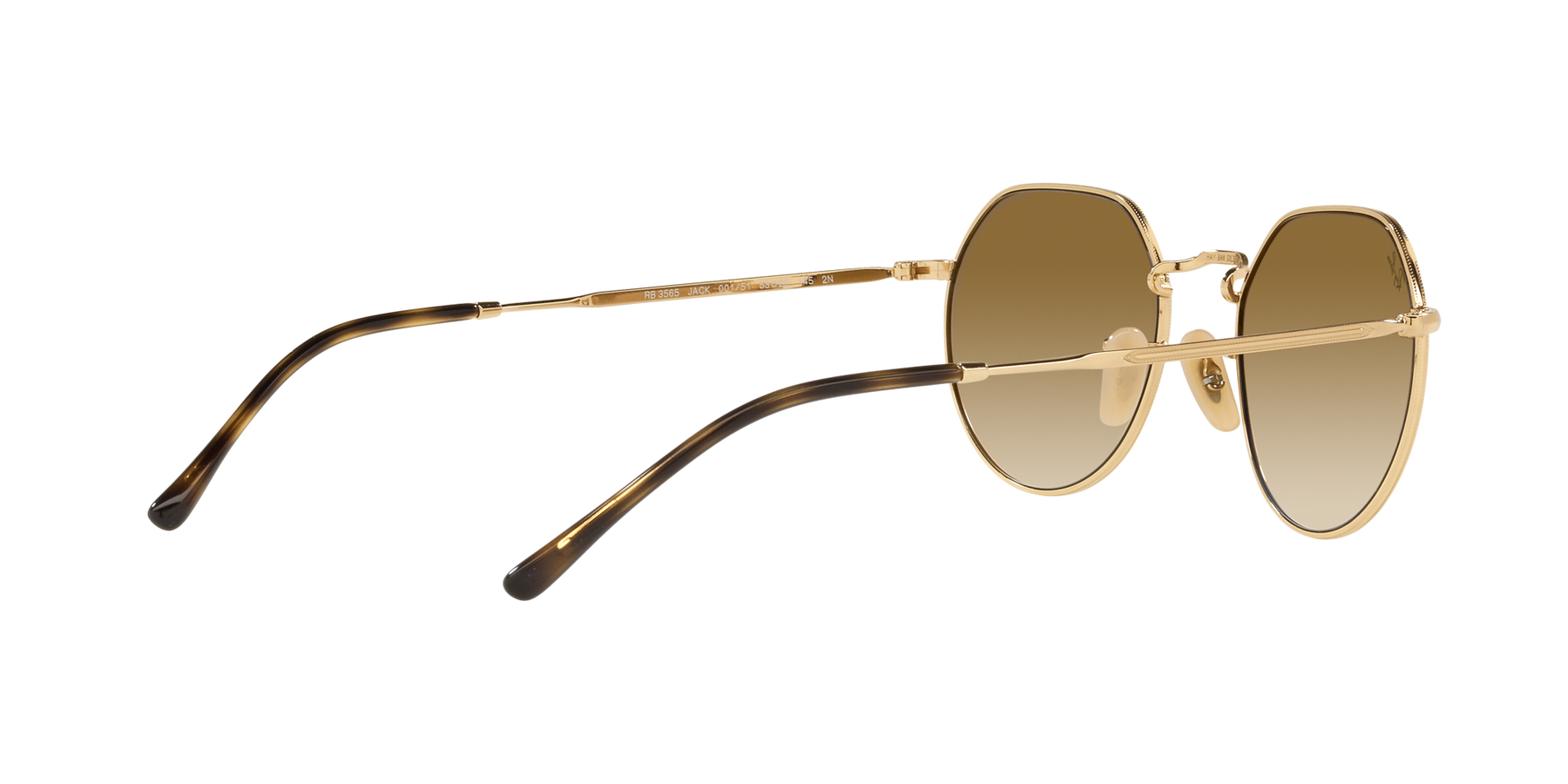 Ray-Ban Jack - Arista - Clear Gradient Brown