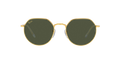 Ray-Ban Jack - Legend Gold - Grön