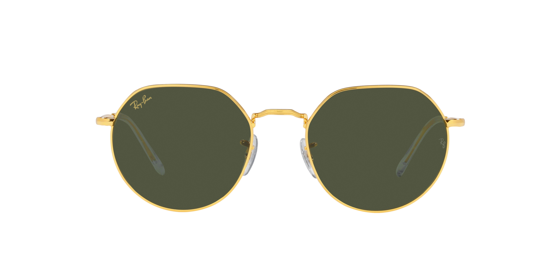 Ray-Ban Jack - Legend Gold - Grön