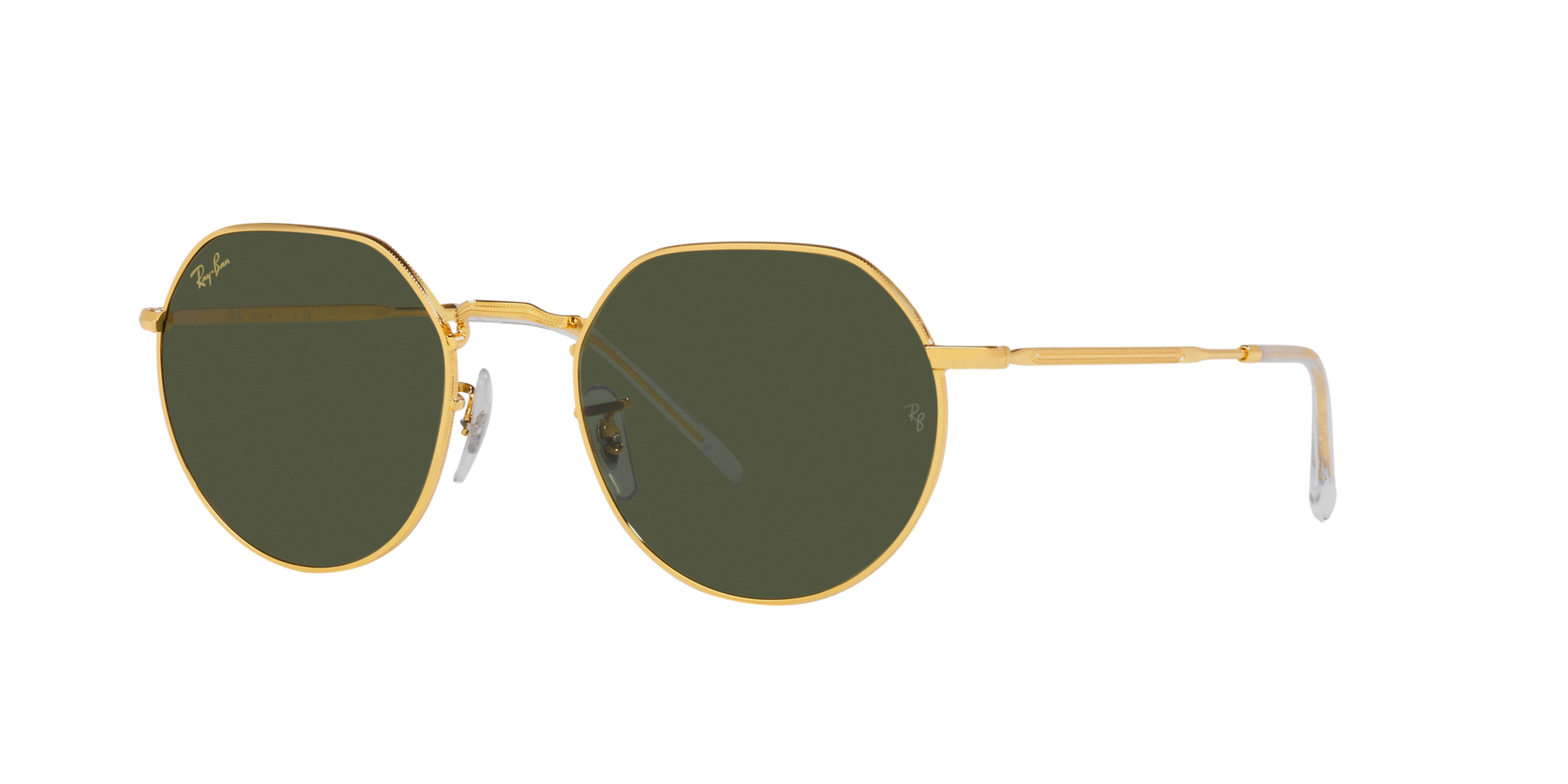 Ray-Ban Jack - Legend Gold - Grön