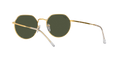 Ray-Ban Jack - Legend Gold - Grön