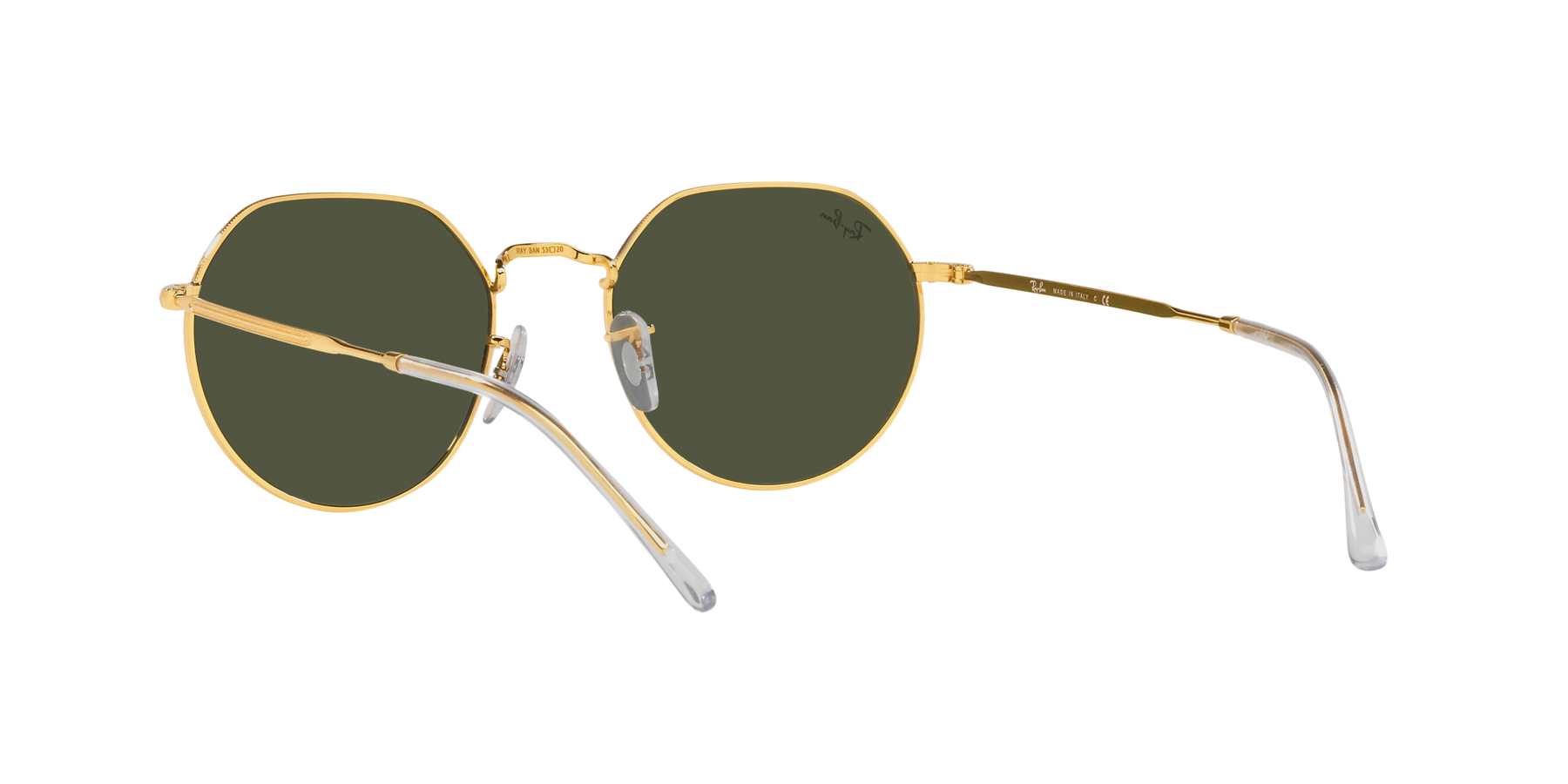 Ray-Ban Jack - Legend Gold - Grön
