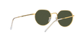 Ray-Ban Jack - Legend Gold - Grön