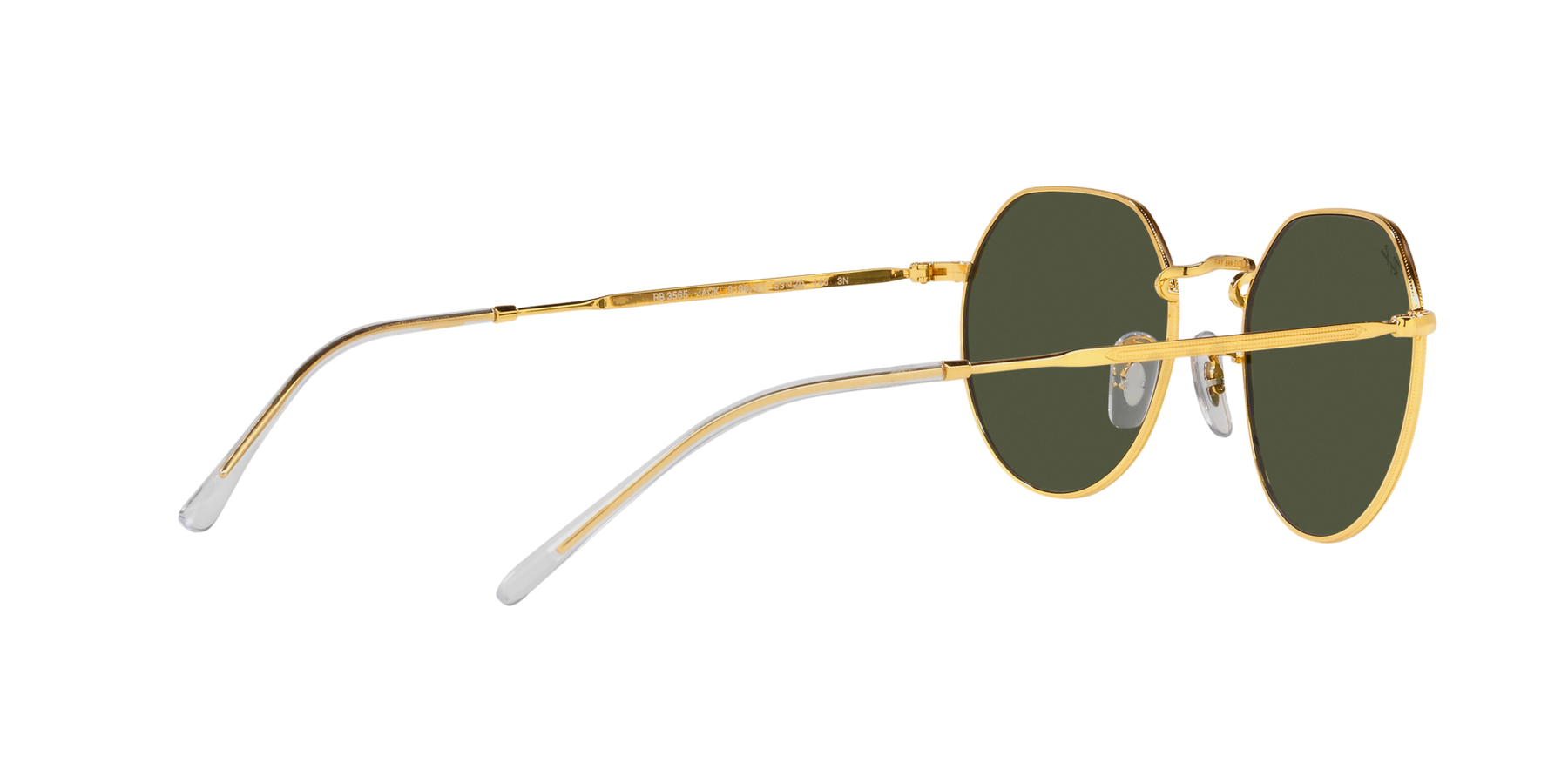 Ray-Ban Jack - Legend Gold - Grön