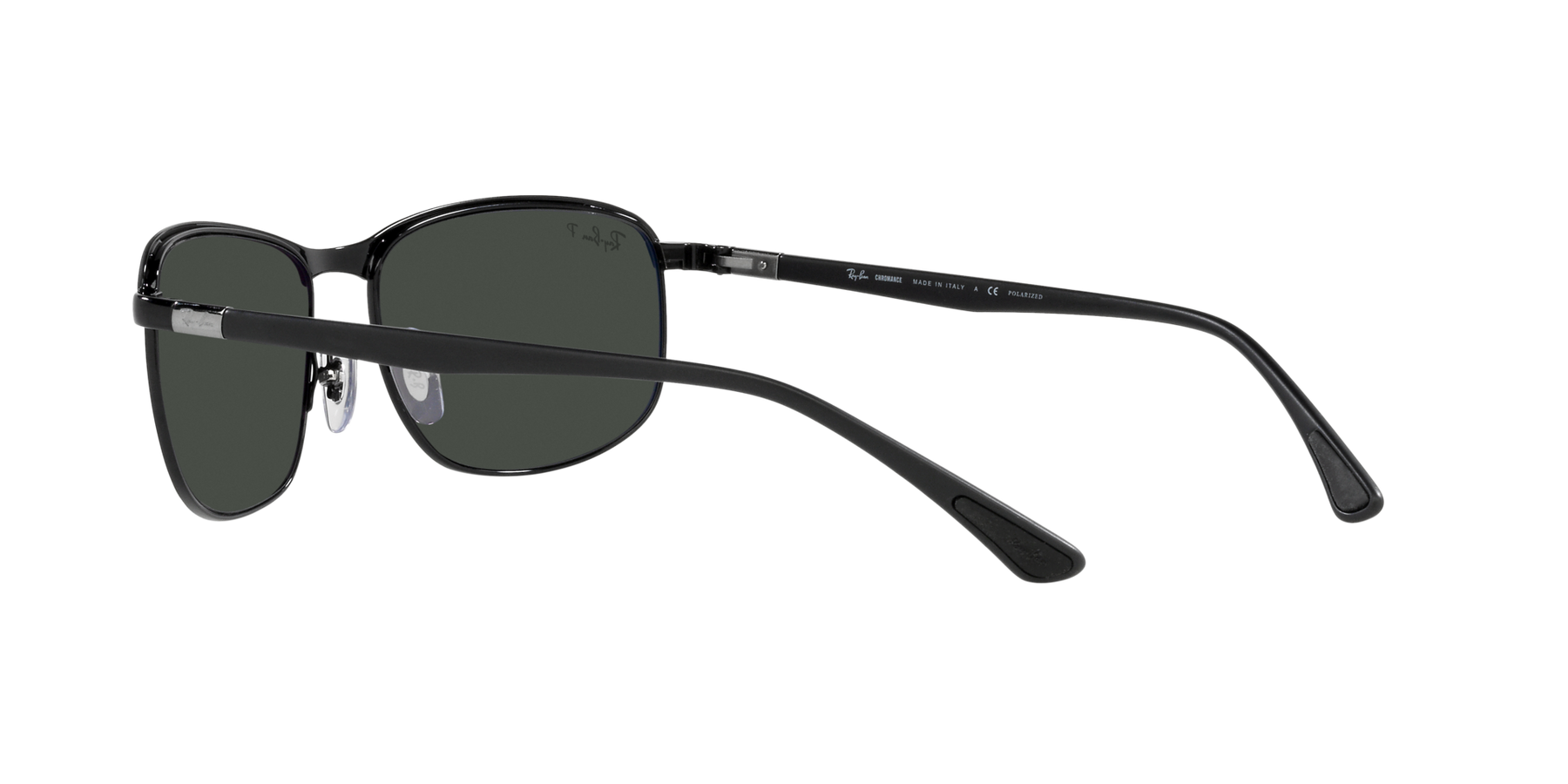 RB3671CH Chromance - Black On Black - Polar Dark Grey