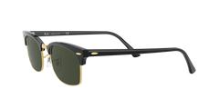 Clubmaster Square - Black - G-15 Green